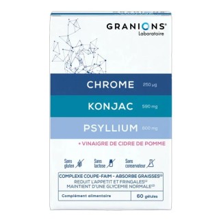 Complexe Coupe-faim Granions - Réduit l'appétit - 60 gélules