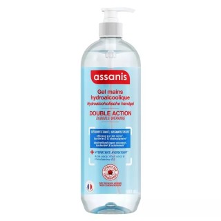 Gel hydroalcoolique mains sans rinçage Assanis - 980ml