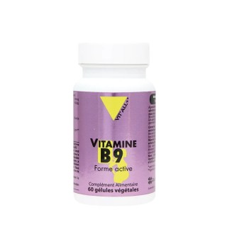 Vitamine B9 Quatrefolic® 400µg Vit'all+ - 60 gélules