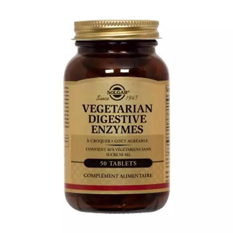 Solgar vegetarian digestive- 50comprimés -Solgar