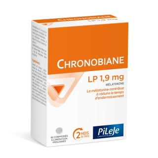 Pileje Chronobiane LP 1,9mg - Troubles du sommeil - 60 comprimés