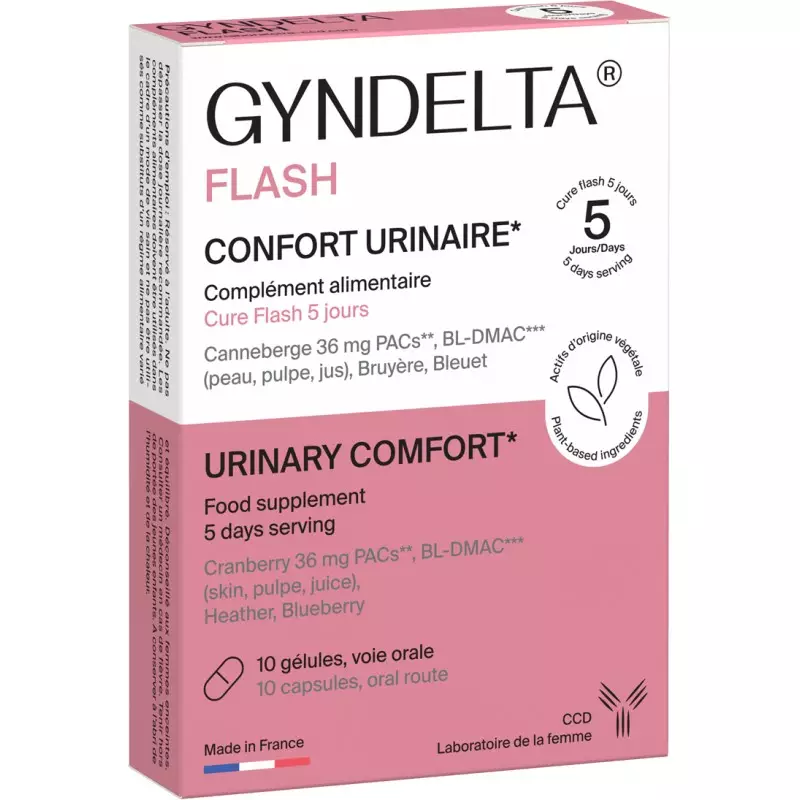 Gyndelta flash 10 gélules