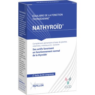 Nathyroïd Papillon - Thyroïde - 60 comprimés