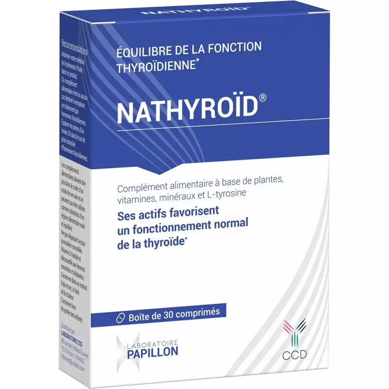 Nathyroïd® 30 CCD - Fonction thyroïdienne - 30 comprimés