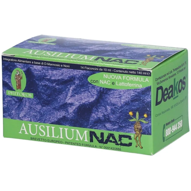 Deakos Ausilium Nac - Cystite récidivante - 14 flacons