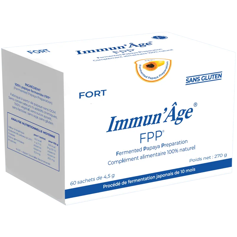 Immun'Âge Fort Osato - Défenses naturelles, vitalité & bien-être - 60 sachets
