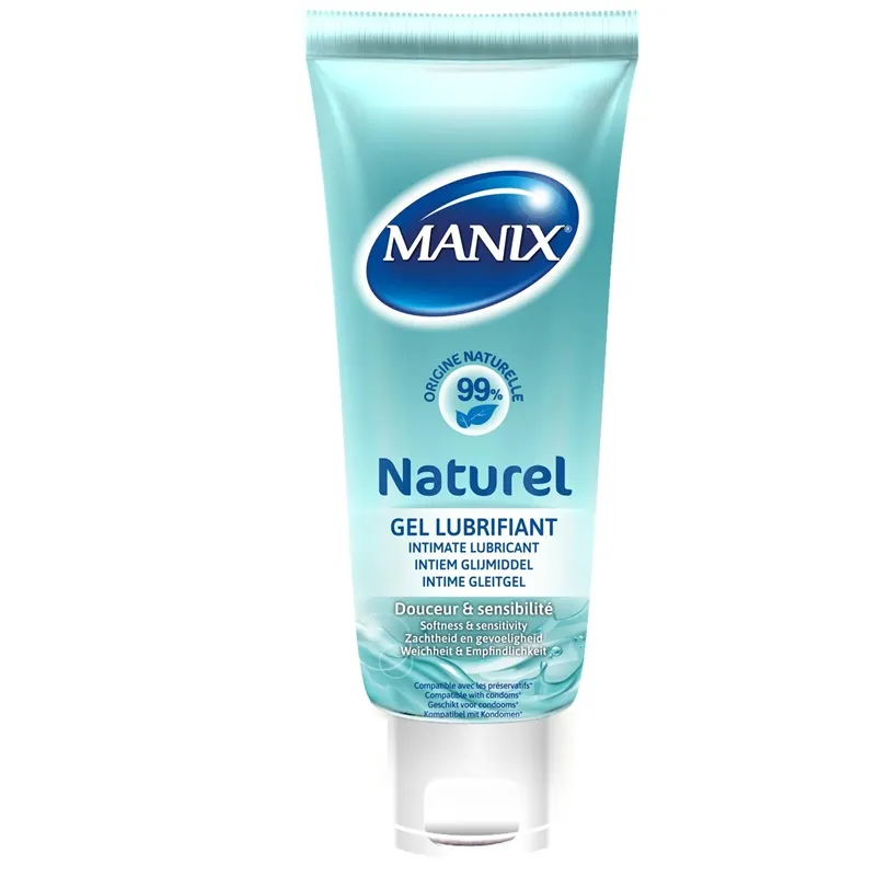 Gel lubrifiant douceur et sensibilité Naturel Manix - 80ml