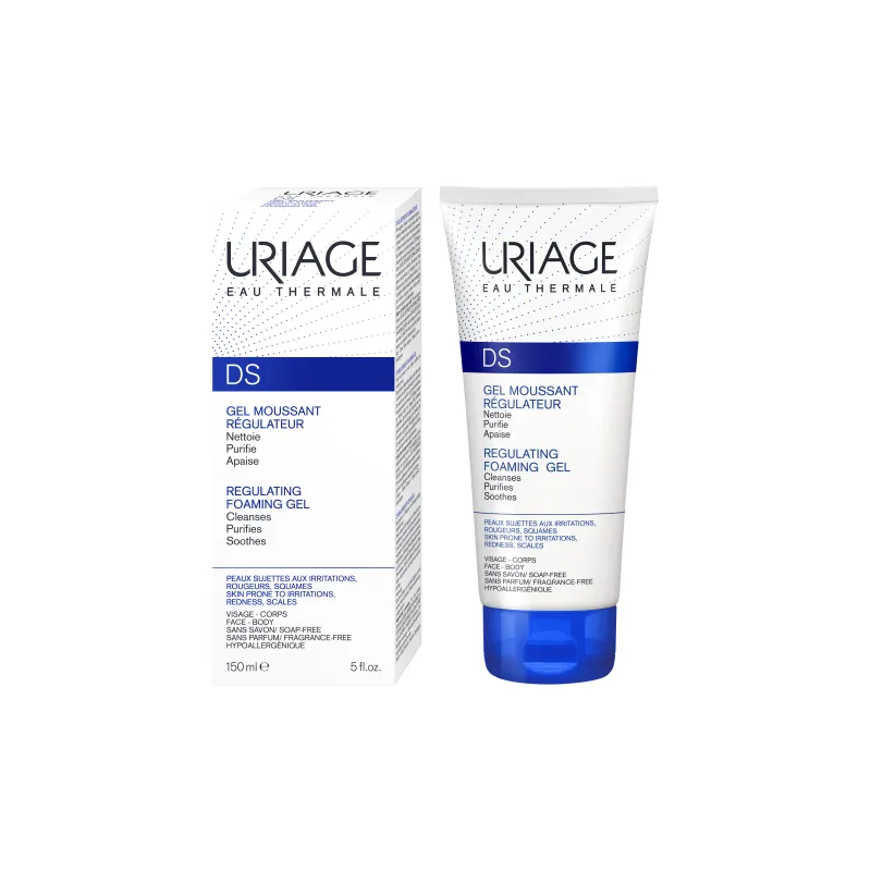 Uriage Ds Gel nettoyant moussant 150ml