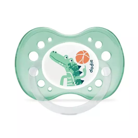 Sucette anatomique en silicone 18m+ "Garçon" Dodie - X1 - Design aléatoire