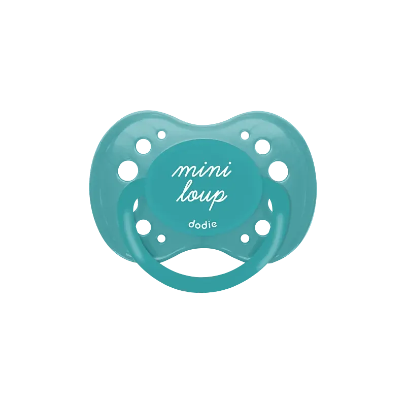 Sucette anatomique en silicone 18m+ "Garçon" Dodie - X1 - Design aléatoire