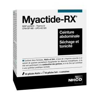 NHCO Myactide-RX - Ceinture abdominale - 2 x 56 gélules