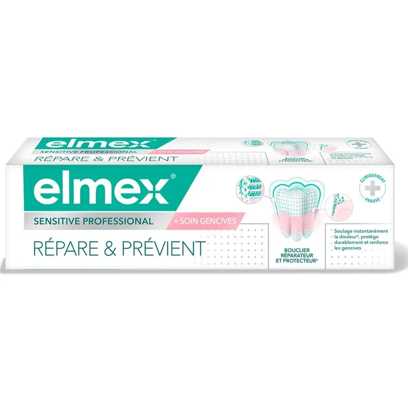 Dentifrice soin gencives Sensitive Professional Elmex - 75ml