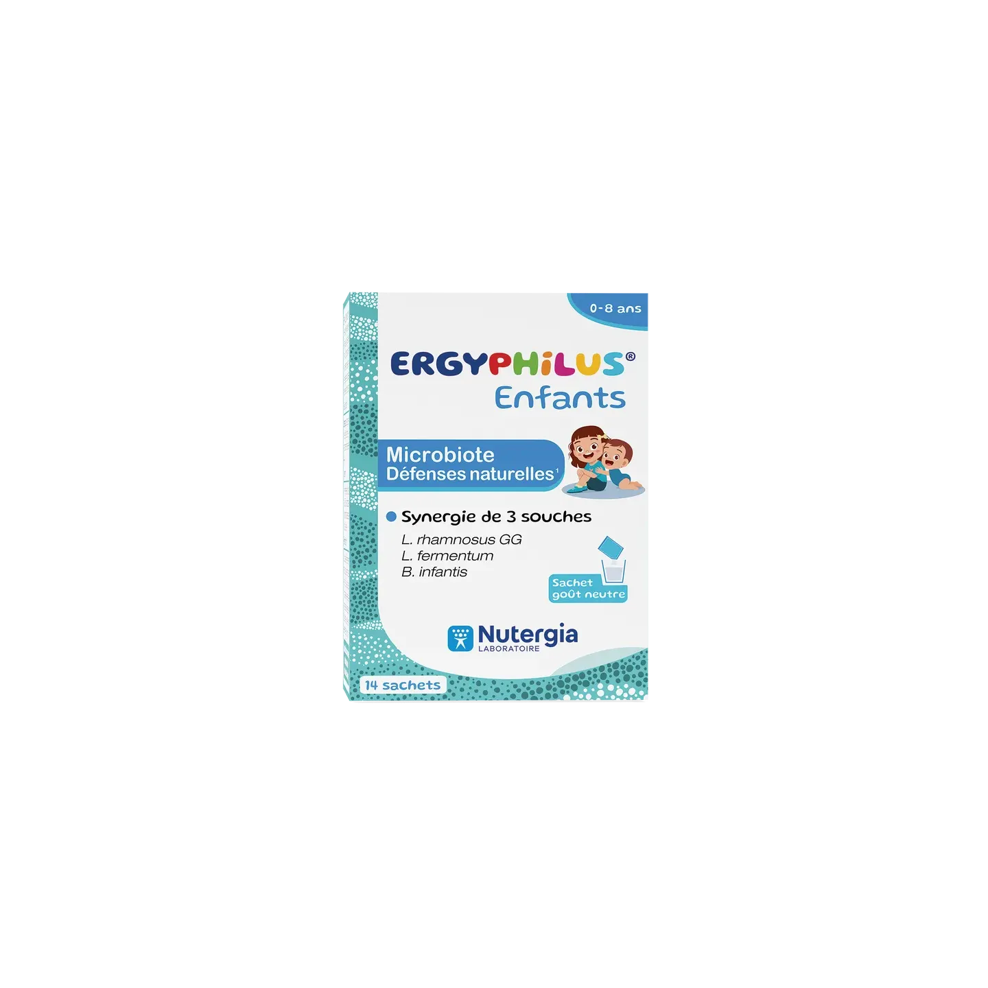 Nutergia Ergyphilus Baby - 2 Boîtes De 10 Ml - Probiotiques Pour Nourrissons En Gouttes