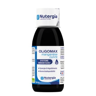 Nutergia Oligomax Manganèse Cuivre - Système immunitaire - 150 ml