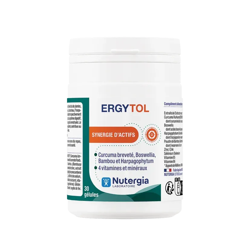 Nutergia ergytol 30 gélules