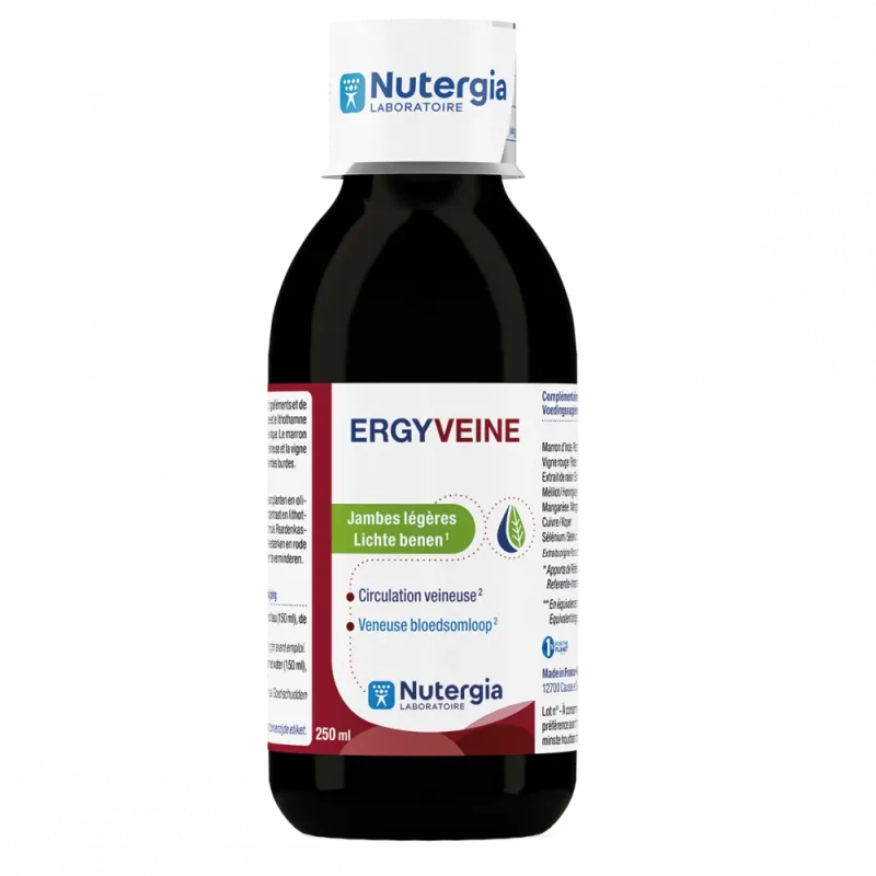 Nutergia Ergyveine - Jambes lourdes - 250 ml