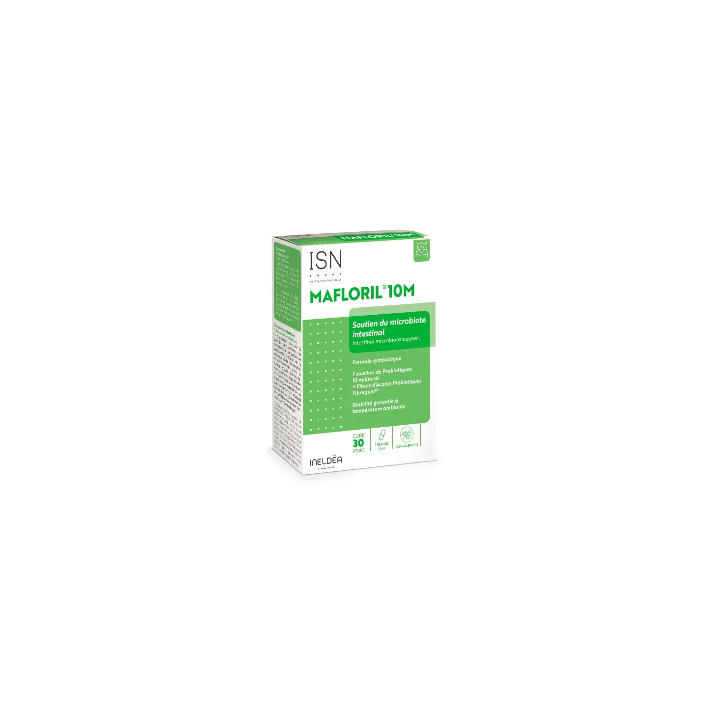 Ineldea Mafloril 10M - Flore intestinale - Probiotique - 30 gélules