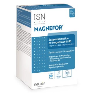 Magnefor Ineldea - Apport de Magnésium - 120 gélules