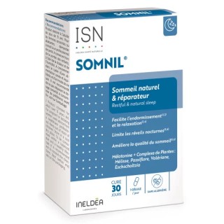 Somnil Ineldea - Sommeil naturel & réparateur - 30 gélules végétales