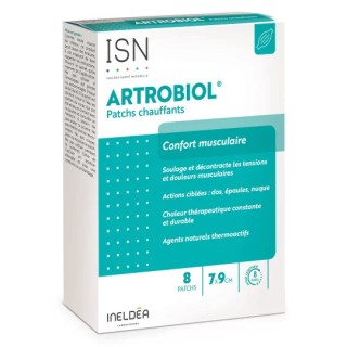 Artrobiol patchs chauffants Ineldea - Confort musculaire - 8 patchs
