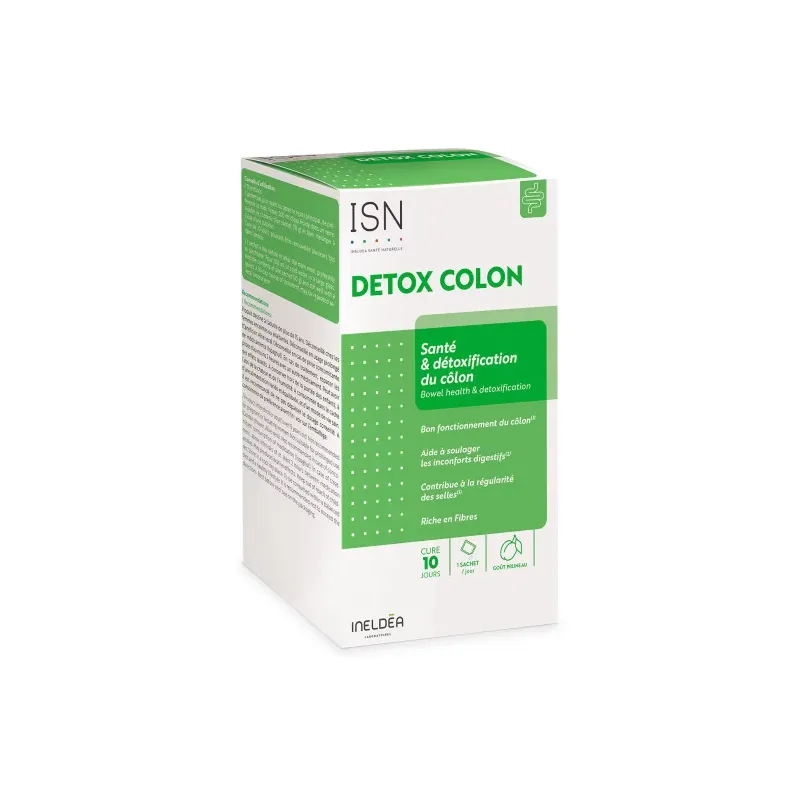 Ineldea Detox Colon - Inconforts digestifs - 10 sachets