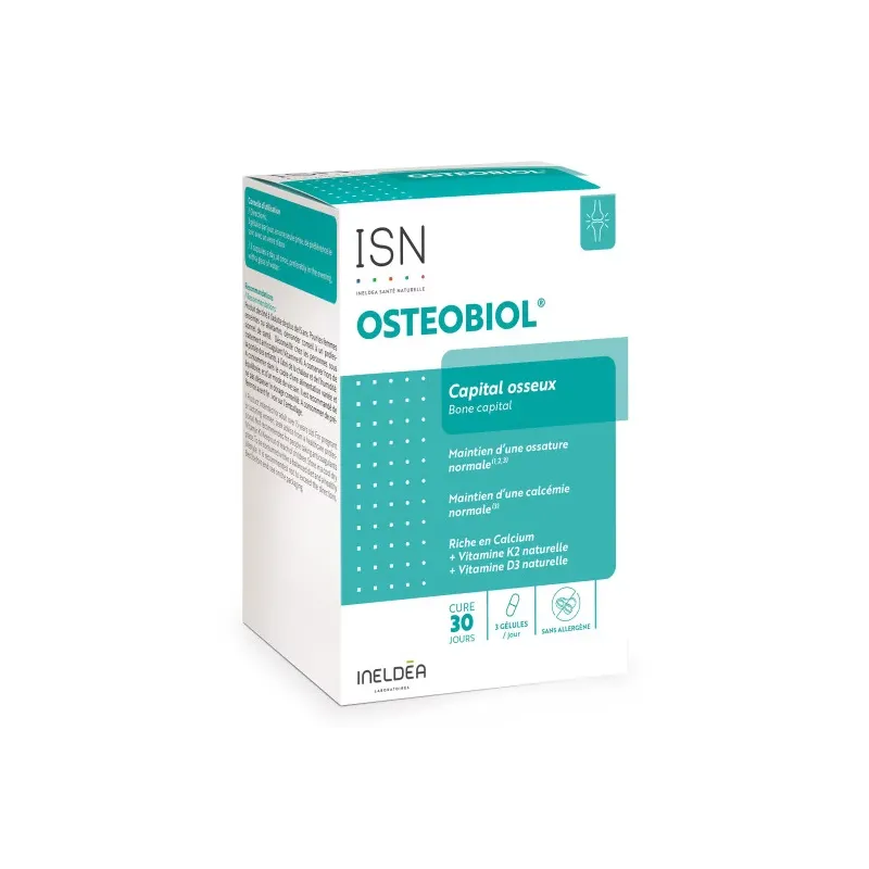 Ineldea Osteobiol - Capital osseux - 90 gélules