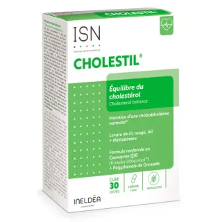 Ineldea Cholestil - Équilibre du cholestérol adulte 70 ans - 60 gélules