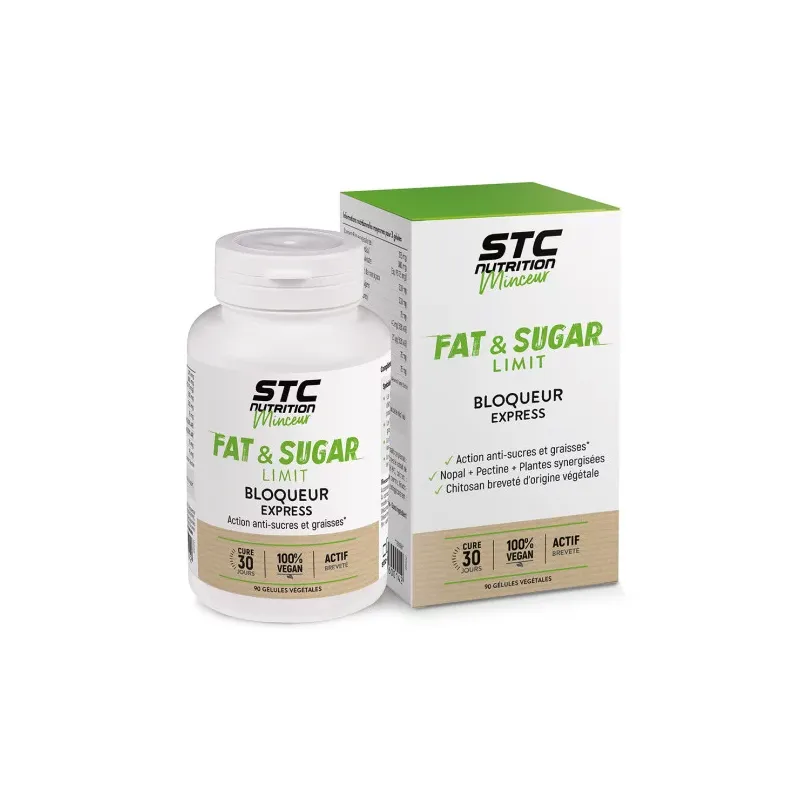 Fat & Sugar Limit STC Nutrition Ineldea - 90 gélules