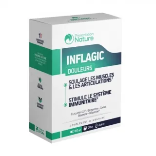 Inflagic de Pharma Nature - Douleurs musculaires - 60 gélules