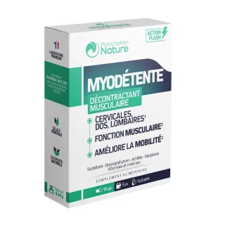 Myodétente de Prescription Nature - Harpagophytum - 15 gélules