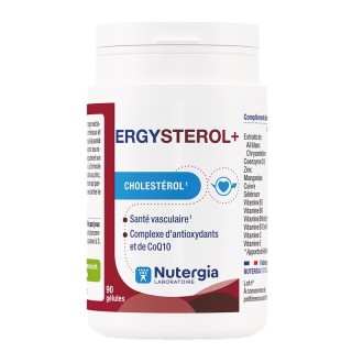 Ergystérol+ Nutergia - Maintien d'une cholestérolémie normale - 90 gélules