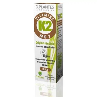 Vitamine K2 MK-7 D.Plantes - Ossature normale - 20ml
