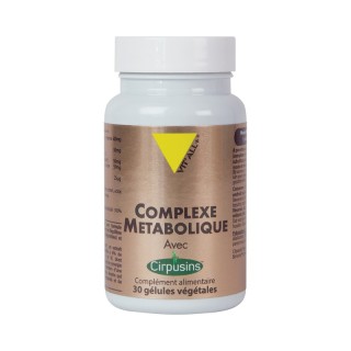 Complexe métabolique avec Cirpusins® Vit'all+ - Équilibre lipidique - 30 gélules