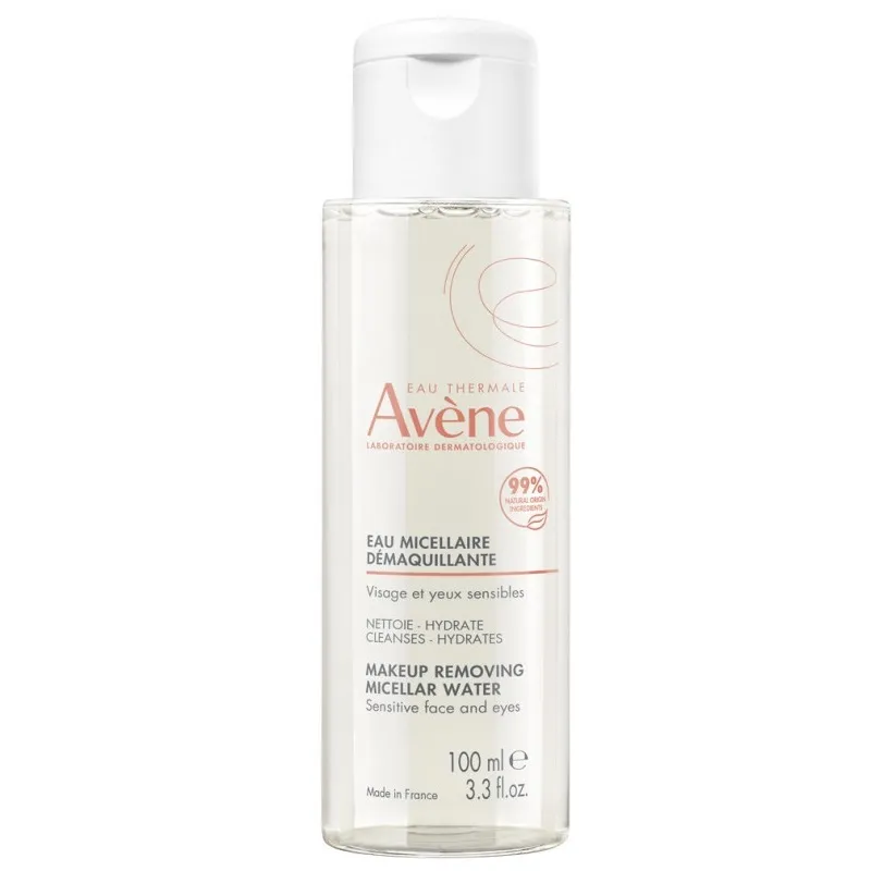 Eau micellaire démaquillante visage et yeux Avène - 100ml