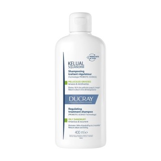 Shampoing traitant régulateur pellicules grasses Kelual Squanorm - 400ml