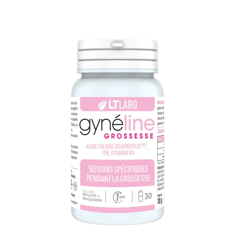 Gyneline Grossesse LT Labo - Période de conception - 30 gélules
