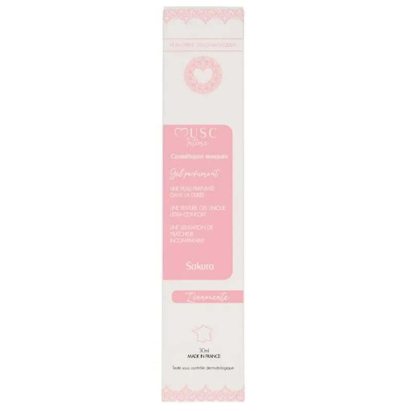Gel parfumant Sakura L'Innocente Musc Intime - 30ml