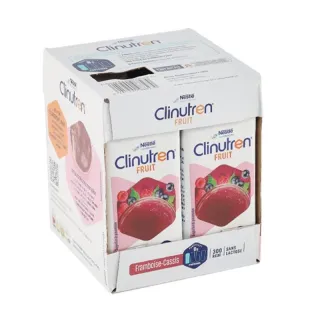 Clinutren Fruit saveur framboise cassis Nestlé Health Science - 4 × 200ml
