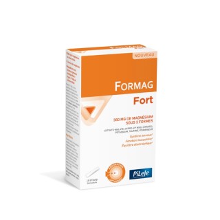 Formag Fort Pileje - Magnésium - 15 sticks goût pêche