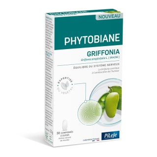 Phytobiane Griffonia Pileje - Équilibre nerveux - 30 comprimés à sucer