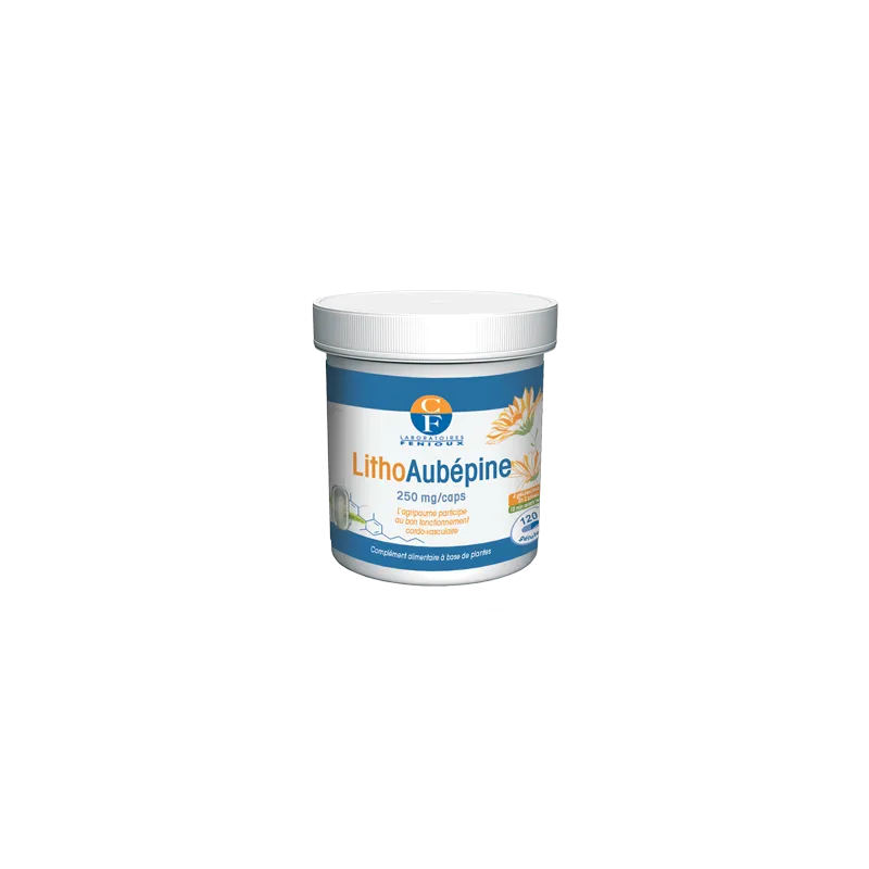 Fenioux lithoaubépine 250mg - 120 gélules