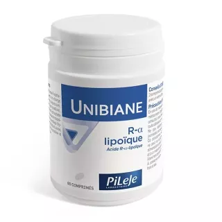 Pileje Unibiane R-alpha-Lipoïque - 60 comprimés - Anti-âge antioxydant