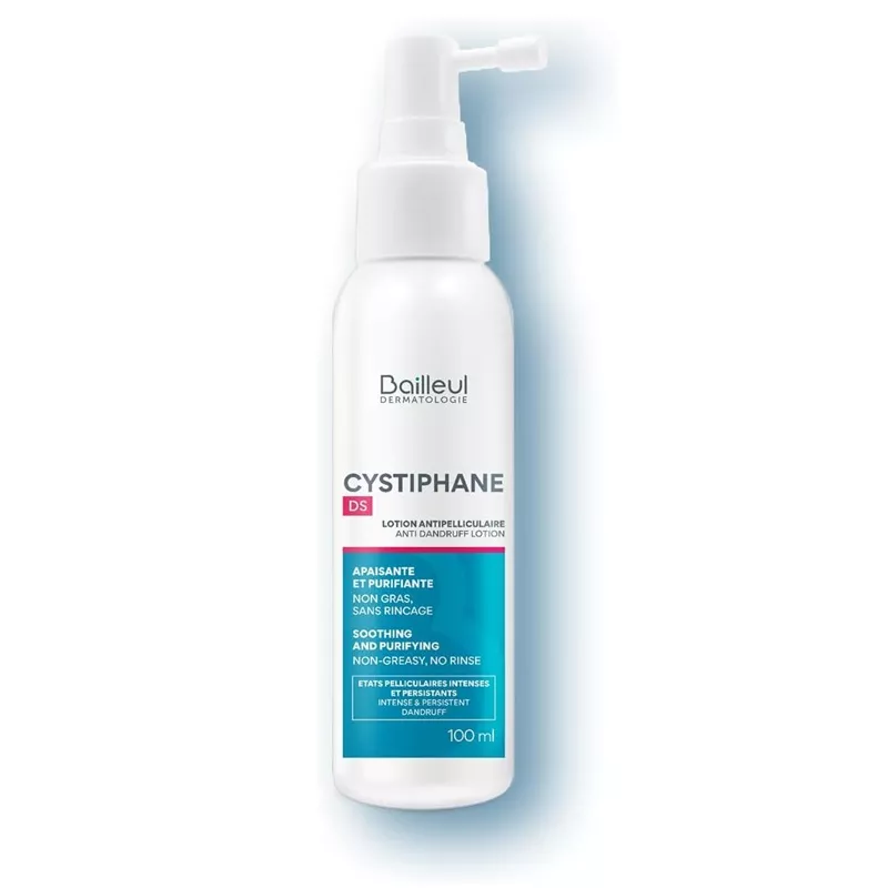 Lotion antipelliculaire cheveux Cystiphane DS Bailleul-Biorga - 100ml