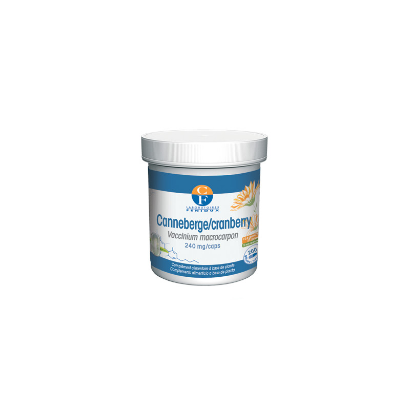 Fenioux canneberge/cramberry 200 capsules