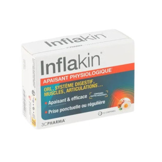 3C Pharma Inflakin meilleur prix -  Etats Inflammatoires - purepara