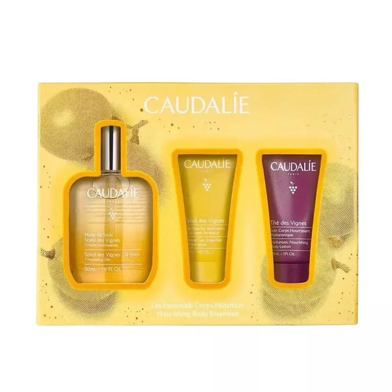 Coffret Les essentiels corps Nutrition 2024 Caudalie - 3 soins