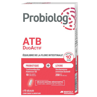 Probiolog ATB DuoActif Mayoli Spindler - Flore intestinale - 10 gélules
