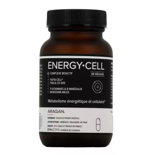 Energy Cell métabolisme énergétique et cellulaire SYNActifs Aragan - 50 gélules