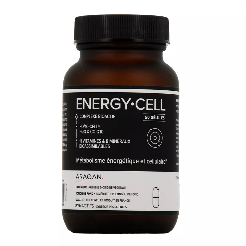 Energy Cell métabolisme énergétique et cellulaire SYNActifs Aragan - 50 gélules