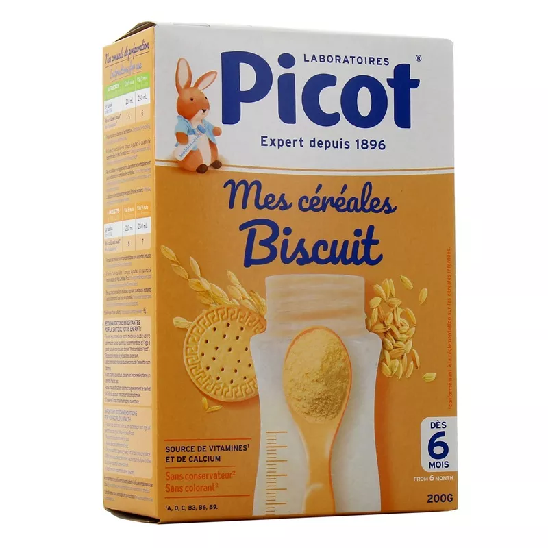 Mes céréales saveur biscuit dès 6 mois Picot - Éveil alimentaire - 200g